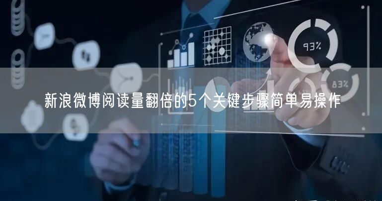 新浪微博阅读量翻倍的5个关键步骤简单易操作