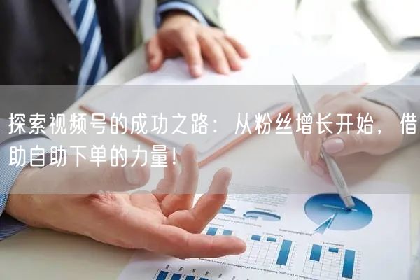 探索视频号的成功之路：从粉丝增长开始，借助自助下单的力量！