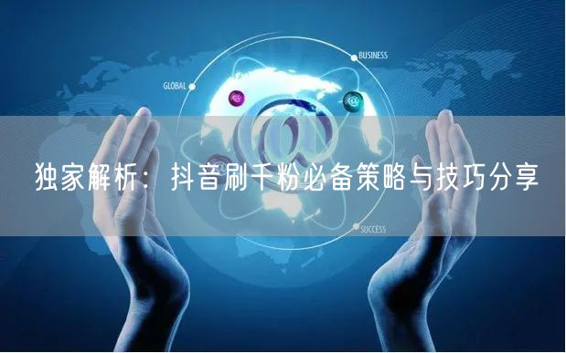 独家解析：抖音刷千粉必备策略与技巧分享